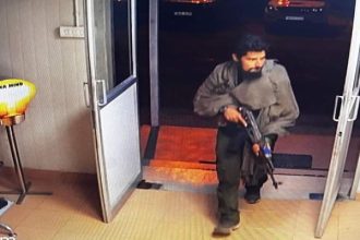 Ganderbal attack: CCTV footage shows terrorists armed with M4, AK-47 entering site