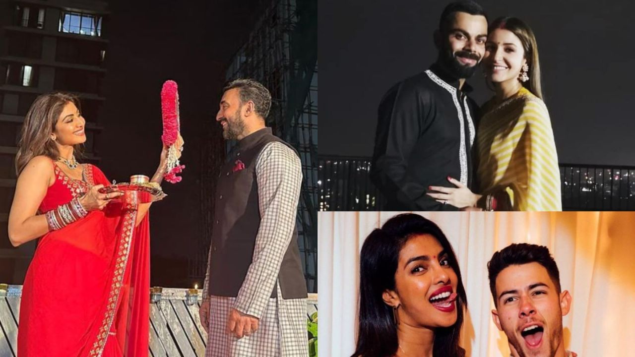 Shilpa-Raj to Virushka: Bollywood couples and their adorable Karwa Chauth moments