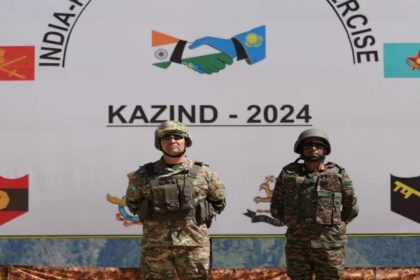 India-Kazakhstan joint military exercise KAZIND-2024 kicks-off in Uttarakhand’s Auli