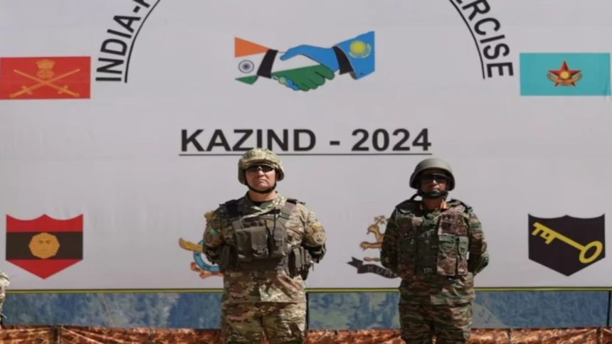 India-Kazakhstan joint military exercise KAZIND-2024 kicks-off in Uttarakhand’s Auli