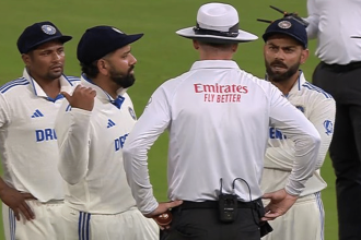 Drama due to bad light in Bengaluru as Rohit Sharma & Virat Kohli argue with umpires