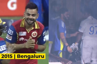 9 years apart, Kohli-Sarfaraz share another memorable moment in Bengaluru – WATCH