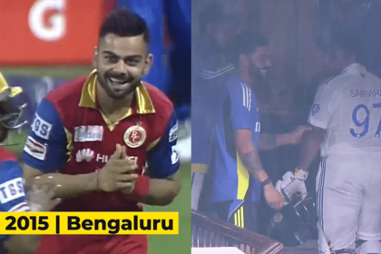 9 years apart, Kohli-Sarfaraz share another memorable moment in Bengaluru – WATCH