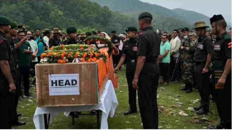 Last honours to Vinod Bhandari Uttarakhand’s soldier gets cremated in village 56 years after death in plane crash