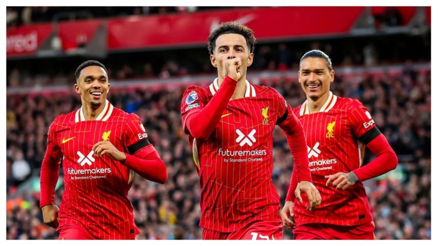 Premier League 2024/25: Liverpool reclaim top spot with a win over Chelsea at Anfield