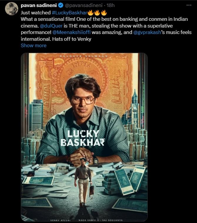 Lucky Bhaskar reviews 2