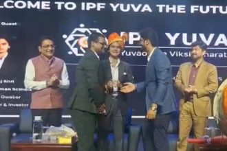 Mahanaryaman Scindia inaugurates IPF Youth Wing in Dubai, joins drum performance