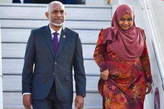 Maldives President Mohamed Muizzu lands in Delhi for first bilateral visit