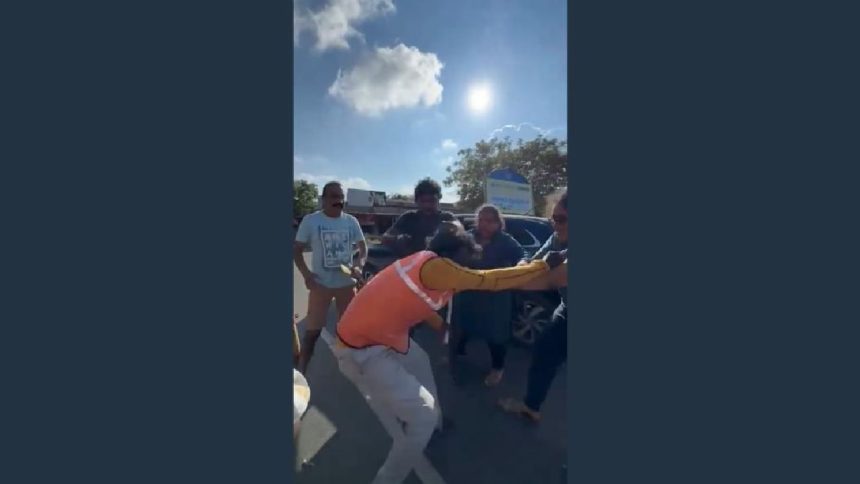 Viral video: Family attacks guard over No-Parking rule in Mamallapuram, 3 arrested