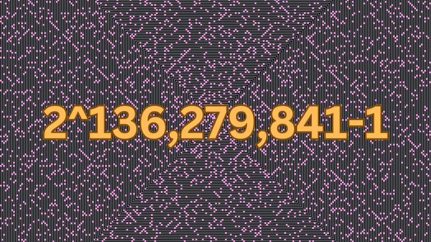 M136279841 is now largest known prime number