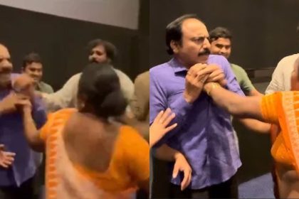 Woman SLAPS, assaults Telugu actor NT Ramaswamy for THIS reason – Watch viral video