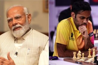 ‘Phenomenal feat’: PM Modi commends Arjun Erigaisi for achievement in chess ratings