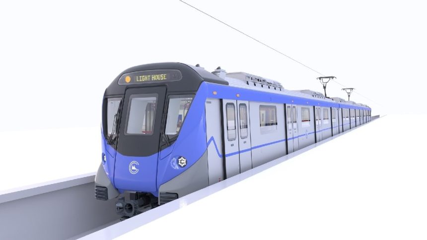 First driverless train coaches for Chennai Metro Phase II reach city 1 First driverless train coaches for Chennai Metro Phase II reach city