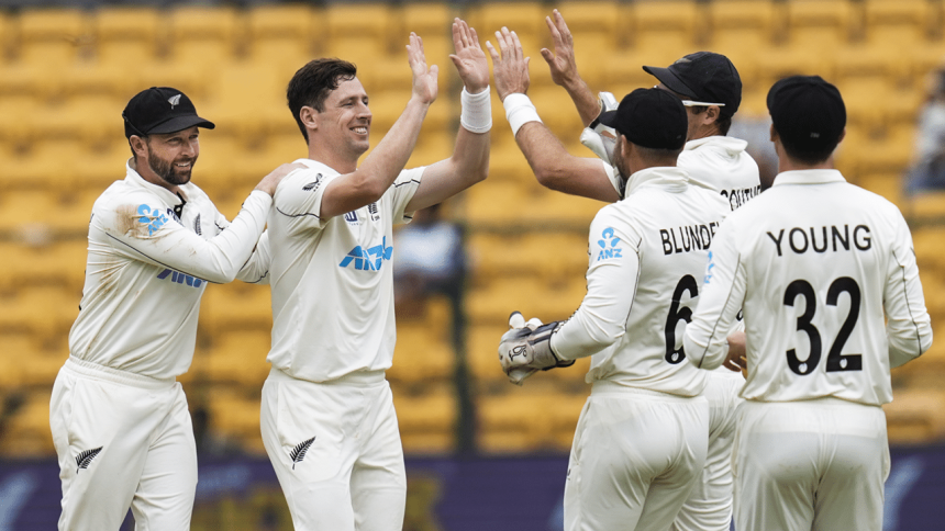 New Zealand end 36-year-wait, beat India by 8 wickets in 1st Test in Bengaluru