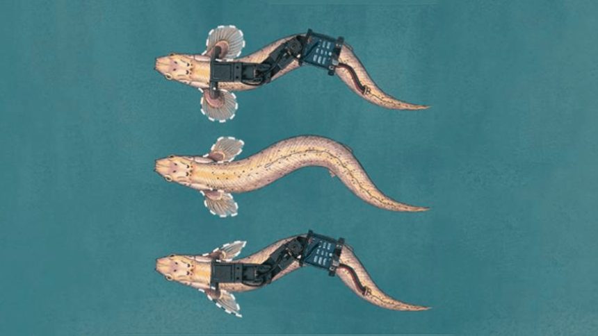 Palaeo-Robots help recreate first steps of fish on land