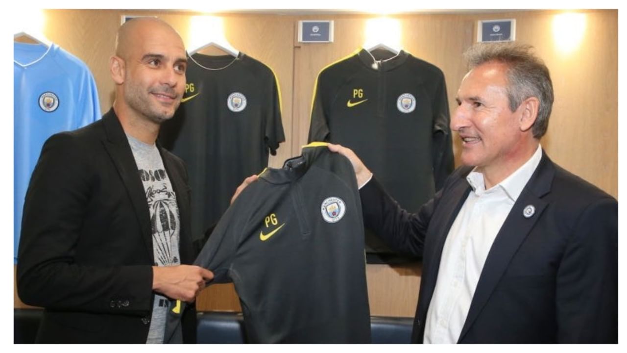 Pep Guardiola says ‘part of me will leave’ when Begiristain quits Manchester City