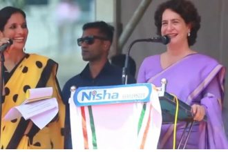 “Planned attacks against minorities in the country”: Priyanka Gandhi in Wayanad