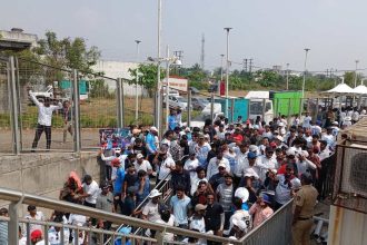 ‘Hai Hai MCA’: Chaos in Pune stadium as fans face water nightmare in searing heat