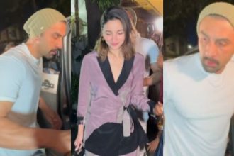 Angry Ranbir Kapoor pulls away pap, protects Alia Bhatt from being mobbed | WATCH