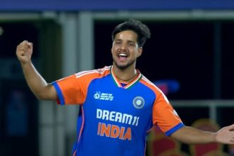 Kashmiri Rasikh Salam scalps three wickets in an over in Asia Emerging Cup -WATCH
