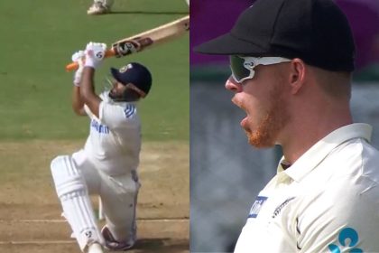 Rishabh Pant hits huge 107m six in Bengaluru Test, leaves NZ players stunned – WATCH
