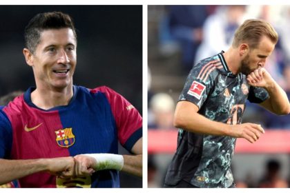 European Roundup: Lewandowski shines in Barca’s win; Kane’s hat-trick powers Bayern