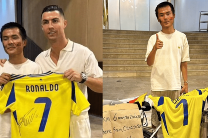 China to Riyadh! Cristiano Ronaldo’s fan cycles 13000 km in 7 months to meet his idol