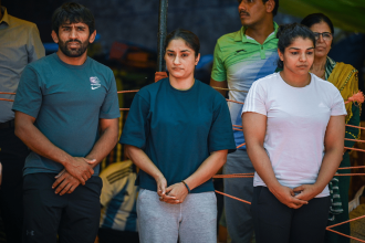 Sakshi Malik claims Babita Phogat planned wrestlers’ protest to oust Brij Bhushan