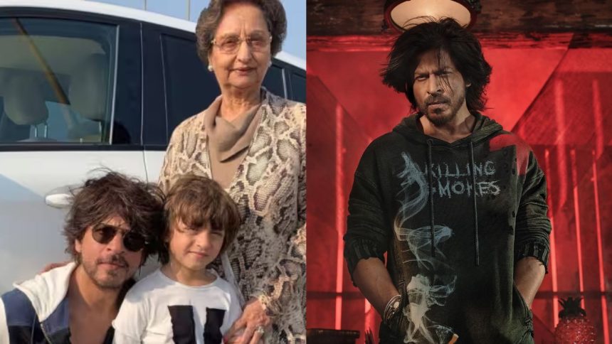 Shah Rukh Khan’s sweet dance with ‘Saasu Maa’ Savita Chibber goes VIRAL – WATCH