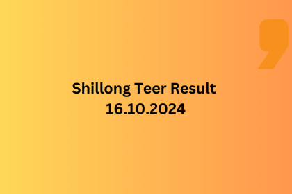 Shillong Teer Result TODAY, October 16: 1st and 2nd Round Wednesday Lottery Result