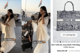 ‘Expensive godly life’: Spiritual preacher Jaya Kishori carries bag worth Rs 2 lakhs
