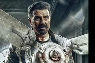Jatt first look: Not hand pump, Sunny Deol carries a giant fan in his hand | PIC