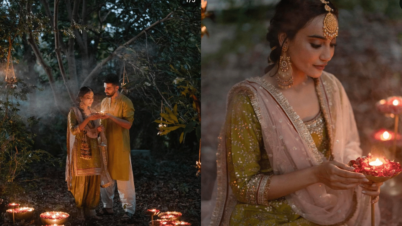 Soon-to-be-wed Surbhi Jyoti and Sumit Suri look ETHEREAL in pre-wedding photos