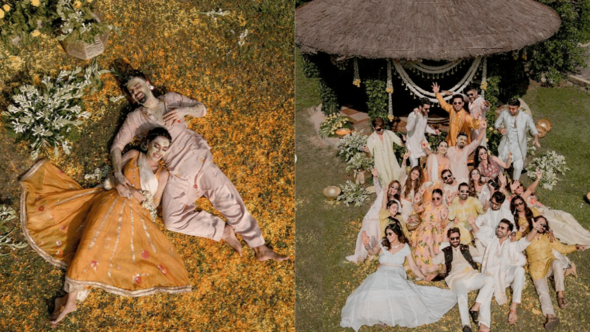 Inside Surbhi Jyoti’s pastel-paradise Haldi ceremony | See PICS here