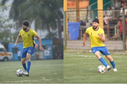 Tiger Shroff makes his debut in Professional football – WATCH