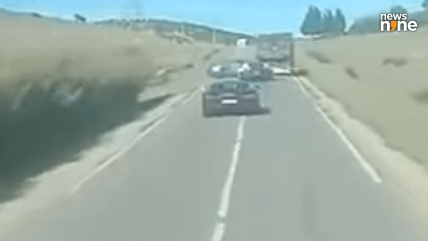 Two Bugattis Crashed Into Each Other In The Most Foolish Way Possible