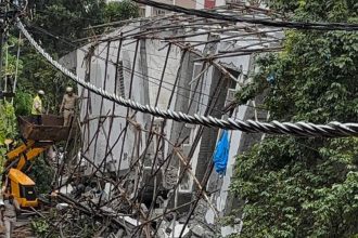 VIDEO: 3 killed as building collapses in rain-battered Bengaluru, 16 feared trapped