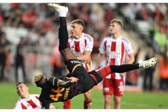 Victor Osimhen scores an outrageous bicycle goal for Galatasaray- WATCH