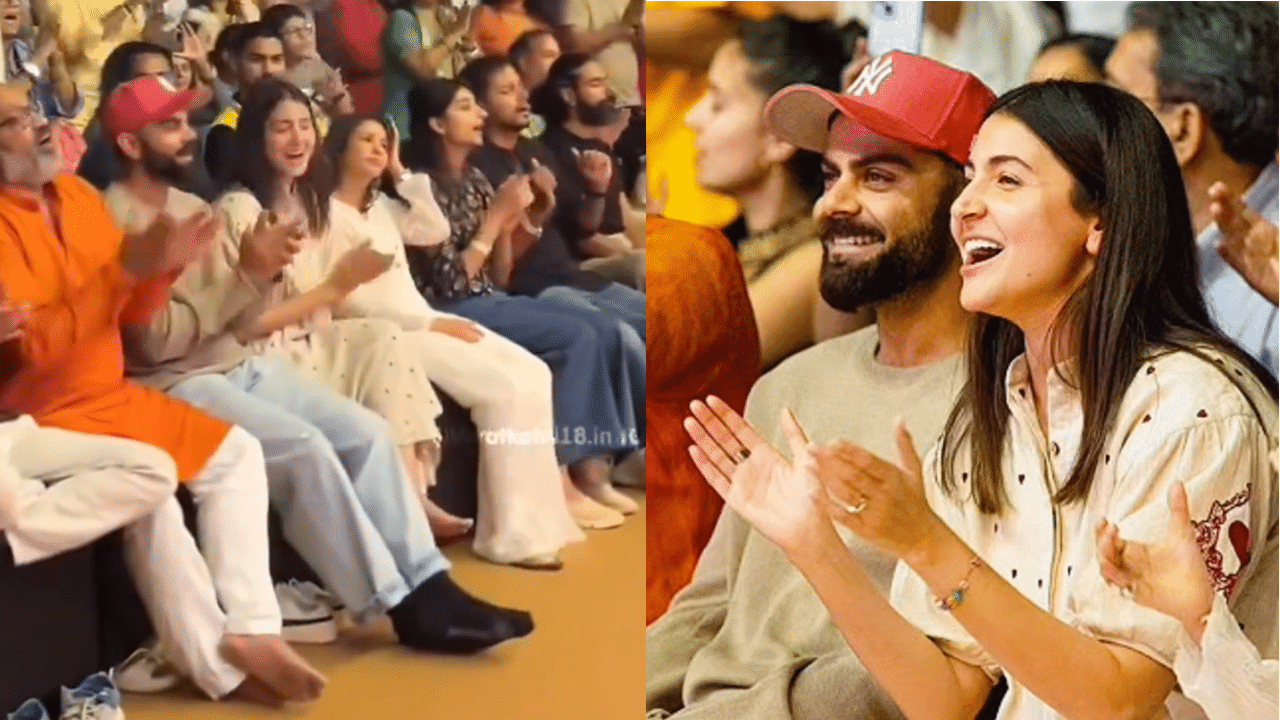 Virat Kohli attends kirtan in Mumbai with Anushka hours after India’s defeat vs NZ Virat Kohli attends kirtan in Mumbai with Anushka hours after India’s defeat vs NZ