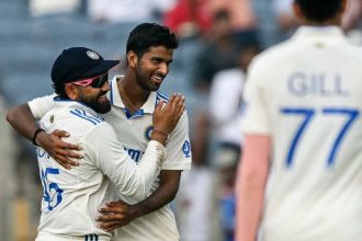 Washington Sundar repays the faith of team management with magical spell in Pune Test