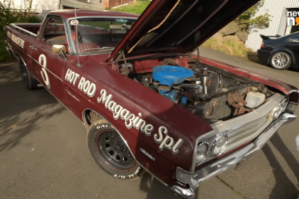 Watch Video: Classic American Ford Ranchero On The Nürburgring