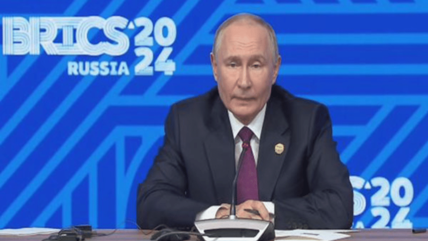 ‘We welcome any efforts to end Ukraine conflict’, says Putin at BRICS Summit