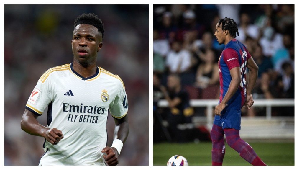 Vinicius vs Kounde (Getty and Jules Kounde)