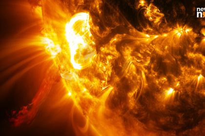 X1.8 solar flare erupts from Sun on 26 Oct