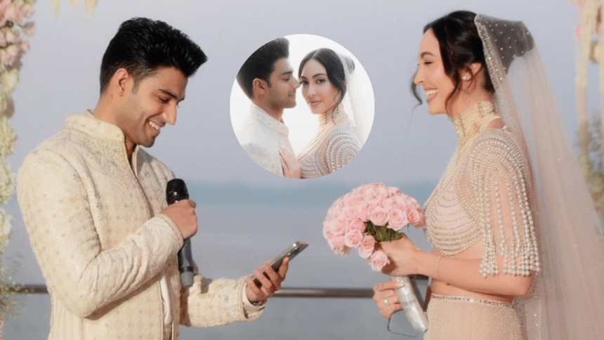 Love is in the air! Singer Zaeden weds Nina Shah in a dreamy setting | See PICS here