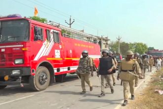 Several shops, houses set ablaze amid tensions in UP’s Bahraich | What we know so far