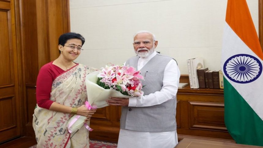 ‘Look forward to full coop between Centre and Delhi govt ‘: CM Atishi meets PM Modi