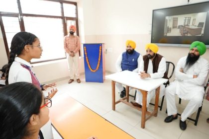 Bhagwant Singh Mann announces educational revolution with mega parent teachers meet