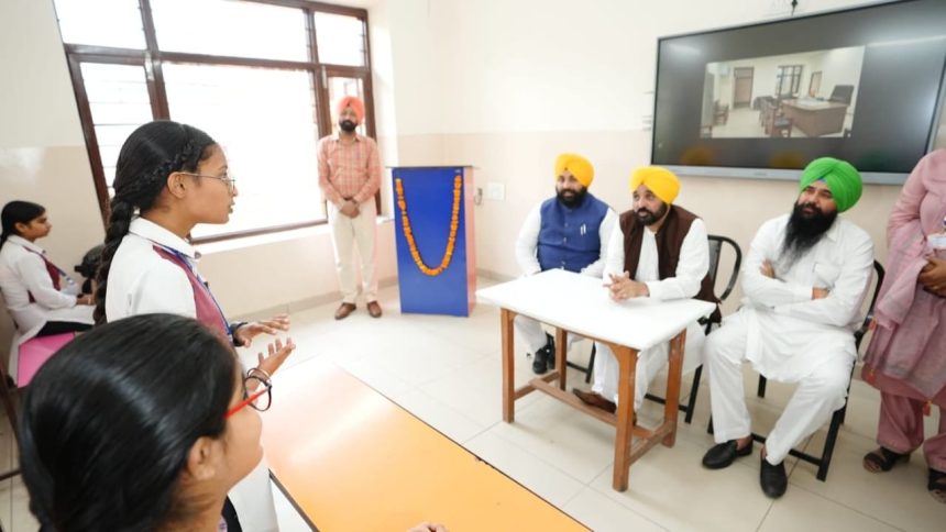 Bhagwant Singh Mann announces educational revolution with mega parent teachers meet