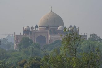 Delhi’s air quality worsens to “very poor” category on Diwali
